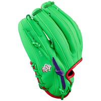 Wilson L/E A2K Big League Chew Sour Apple 1786 11.5in Baseball Glove, Green