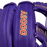 Wilson L/E A2K Big League Chew Ground Ball Grape 1786 11.5in Baseball Glove, Purple