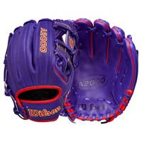 Wilson L/E A2K Big League Chew Ground Ball Grape 1786 11.5in Baseball Glove, Purple