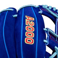 Wilson L/E A2K Big League Chew Big Rally Blue 1786 11.5in Baseball Glove, Royal/Blue