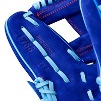 Wilson L/E A2K Big League Chew Big Rally Blue 1786 11.5in Baseball Glove, Royal/Blue