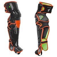 All Star MVP Pro Intermediate Catchers Set, Black/Orange