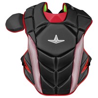 All Star MVP Pro Intermediate Catchers Set, Black/Scarlet