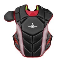All Star MVP Pro Intermediate Catchers Set, Black/Scarlet
