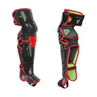 All Star MVP Pro Intermediate Catchers Set, Black/Scarlet