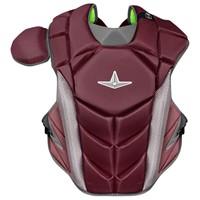 All Star MVP Pro Intermediate Catchers Set, Maroon/Grey