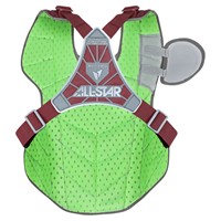 All Star MVP Pro Intermediate Catchers Set, Maroon/Grey