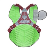 All Star MVP Pro Intermediate Catchers Set, Maroon/Grey
