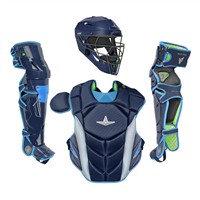 All Star MVP Pro Intermediate Catchers Set, Navy/Blue