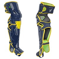 All Star MVP Pro Intermediate Catchers Set, Navy/Gold