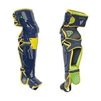 All Star MVP Pro Intermediate Catchers Set, Navy/Gold