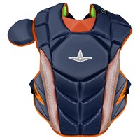 All Star MVP Pro Intermediate Catchers Set, Navy/Orange