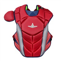 All Star MVP Pro Intermediate Catchers Set, Navy/Red