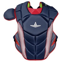 All Star MVP Pro Intermediate Catchers Set, Navy/Scarlet