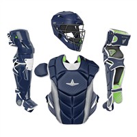 All Star MVP Pro Intermediate Catchers Set, Navy/White