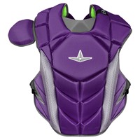 All Star MVP Pro Intermediate Catchers Set, Purple/Grey