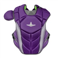 All Star MVP Pro Intermediate Catchers Set, Purple/Grey