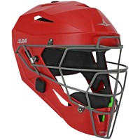 All Star MVP Pro Intermediate Catchers Set, Scarlet/Grey