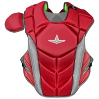 All Star MVP Pro Intermediate Catchers Set, Scarlet/Grey