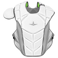 All Star MVP Pro Intermediate Catchers Set, White/Charcoal
