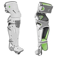 All Star MVP Pro Intermediate Catchers Set, White/Charcoal