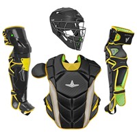 All Star MVP Pro Intermediate Catchers Set, Black/Gold