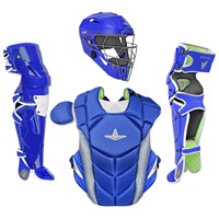 All Star MVP Pro Intermediate Catchers Set, Royal/White