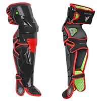 All Star MVP Pro Youth Catchers Set, Black/Scarlet