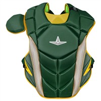 All Star MVP Pro Youth Catchers Set, Dark Green/Gold