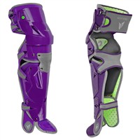 All Star MVP Pro Youth Catchers Set, Purple/Grey