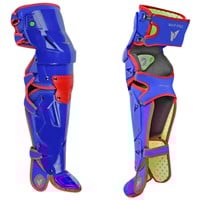 All Star MVP Pro Youth Catchers Set, Royal/Scarlet