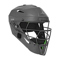 All Star MVP Pro LT Matte Catchers Helmet, Charcoal