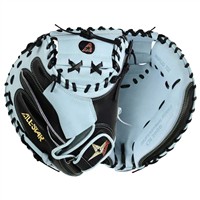 All Star Pro Elite 34in Baseball Catchers Glove, Black/Blue