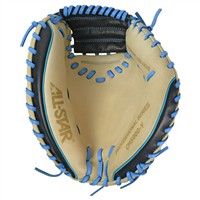 All Star S7 Elite 33in Baseball Catchers Glove, Black/Tan