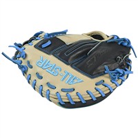 All Star S7 Elite 33in Baseball Catchers Glove, Black/Tan