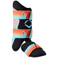 Evoshield Limited Edition Gradient X-SRZ Leg Guard, Black/Orange