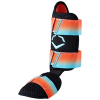 Evoshield Limited Edition Gradient X-SRZ Leg Guard, Black/Orange