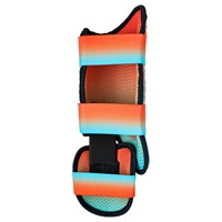 Evoshield Limited Edition Gradient X-SRZ Leg Guard, Black/Orange