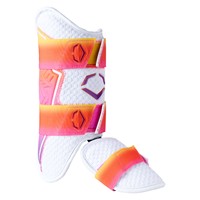 Evoshield Limited Edition Gradient X-SRZ Leg Guard, White/Orange