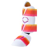 Evoshield Limited Edition Gradient X-SRZ Leg Guard, White/Orange