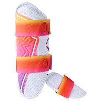 Evoshield Limited Edition Gradient X-SRZ Leg Guard, White/Orange