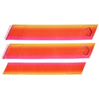 Evoshield Limited Edition Gradient X-SRZ Leg Guard, White/Orange