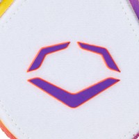 Evoshield Adult Limited Edition Gradient X-SRZ Sliding Mitt, White/Orange