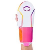 Evoshield Adult Limited Edition Gradient X-SRZ Sliding Mitt, White/Orange