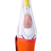 Evoshield Adult Limited Edition Gradient X-SRZ Sliding Mitt, White/Orange