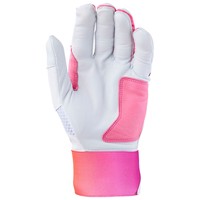 Evoshield Youth Limited Edition Gradient X-SRZ Carbyne Batting Gloves, White/Orange