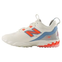 New Balance Lindor V3 Turf Baseball Shoes - Discontinued Options, White/Red