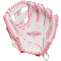 Easton Professional Collection 11.75in Fastpitch Glove (PCFP1175-19WP), White/Pink
