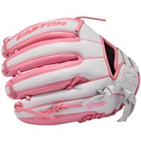 Easton Professional Collection 11.75in Fastpitch Glove (PCFP1175-19WP), White/Pink