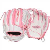 Easton Professional Collection 11.75in Fastpitch Glove (PCFP1175-19WP), White/Pink